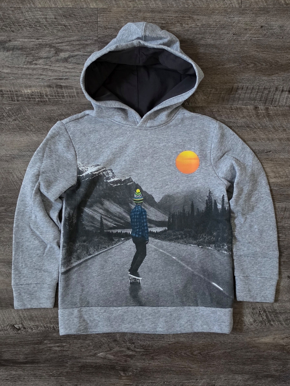 New Boys Skateboarding Hoodie